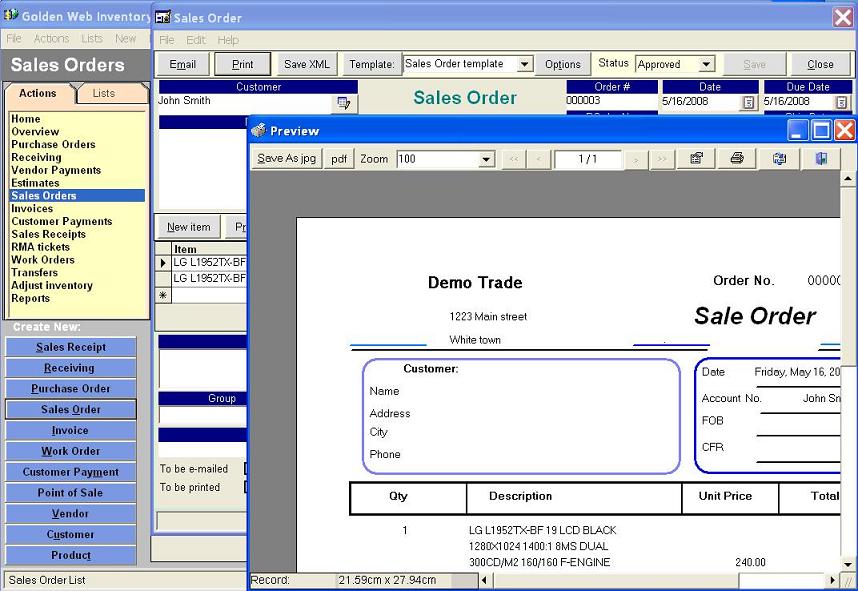 salesorder
