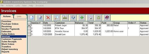 Inventory management software