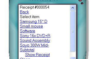 Item list wireless Inventory software
