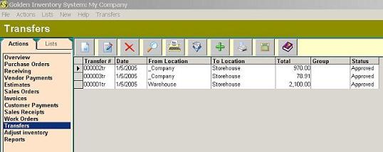 Inventory management software