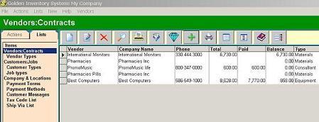 Inventory management software