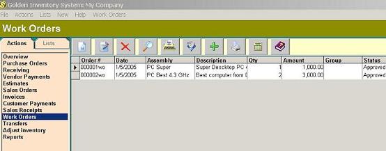 Inventory management software