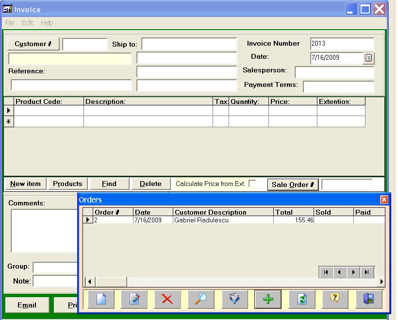 Could the Sales Order data be automatically entered into a Commercial Invoice?