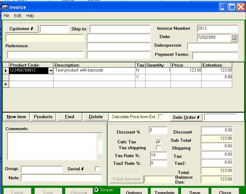  The website documentation seems to indicate that the software will support inven