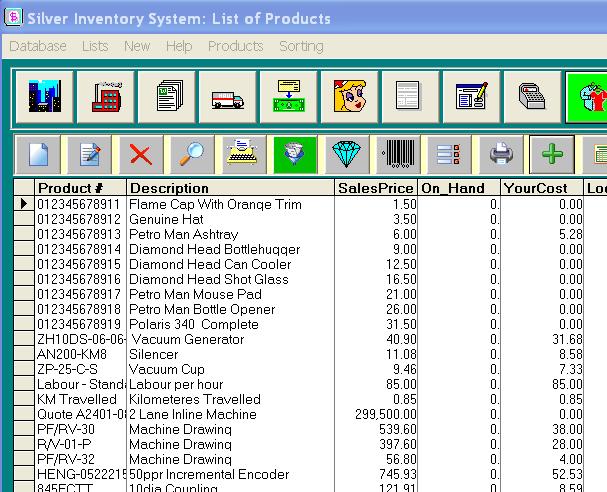  How do I input current inventory and quantities without making a purchase order?