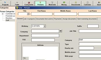 Project management software