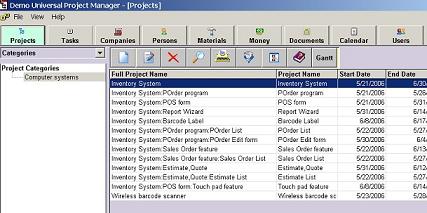 Project management software